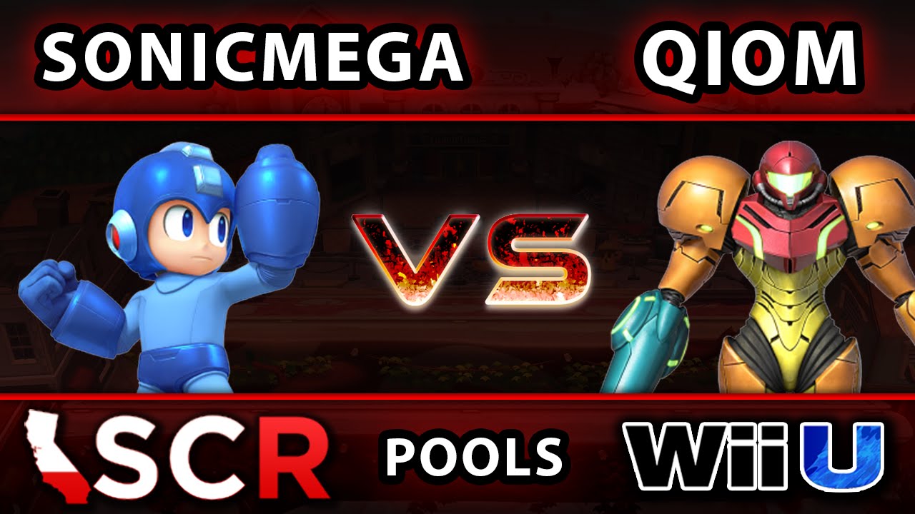 SCR Prelude II - SonicMega (MegaMan) Vs. Qiom (Samus) Pool C - Smash Wii U
