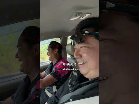 Chatting with langkawi cab driver#malaysia #trump #china #travel #kl