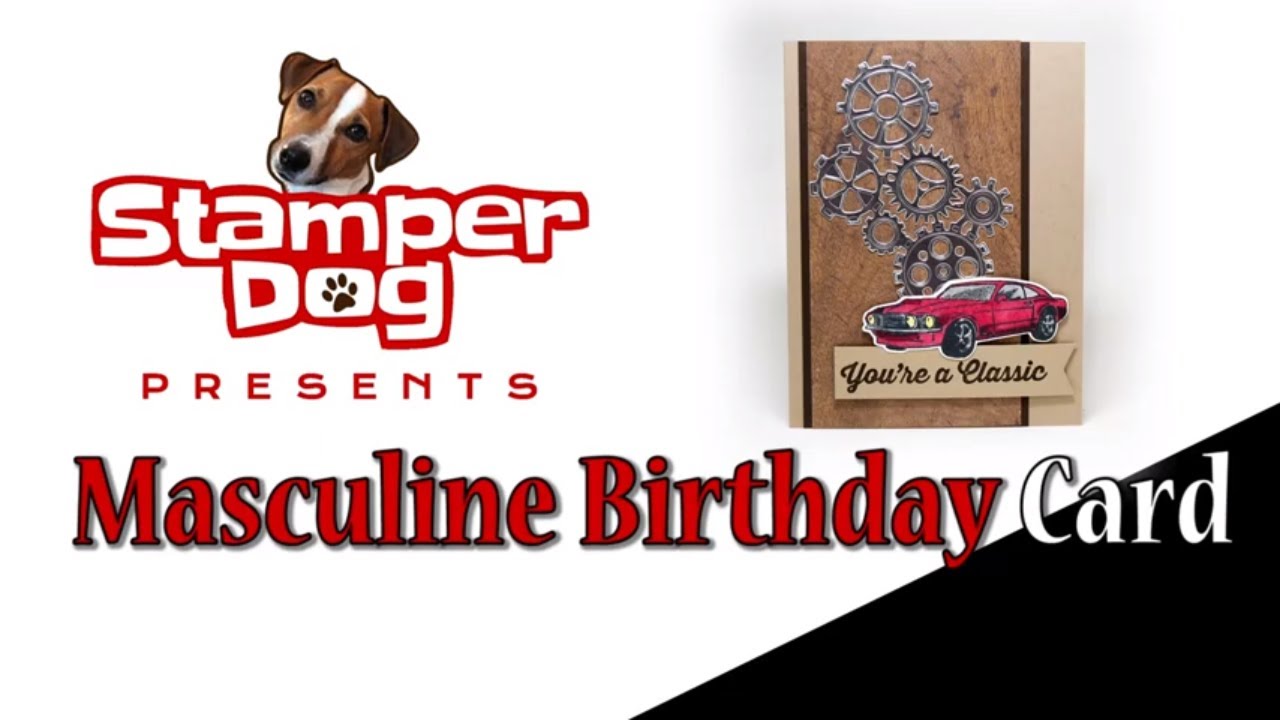 Car Enthusiast Masculine Birthday Card YouTube