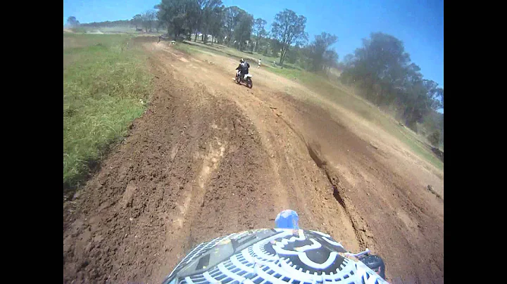 Billy Handley riding Appin MX track