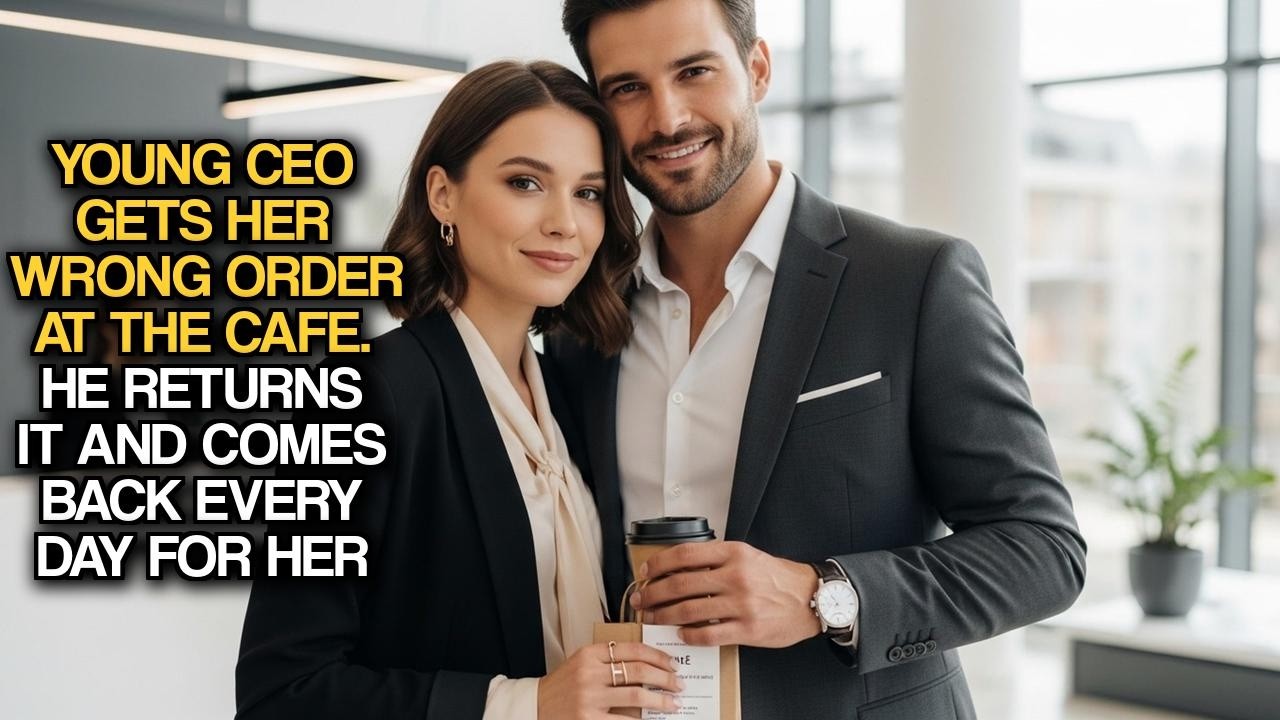 Young CEO Gets Her Wrong Order at the Cafe. He Returns It and Comes Back Every Day for Her