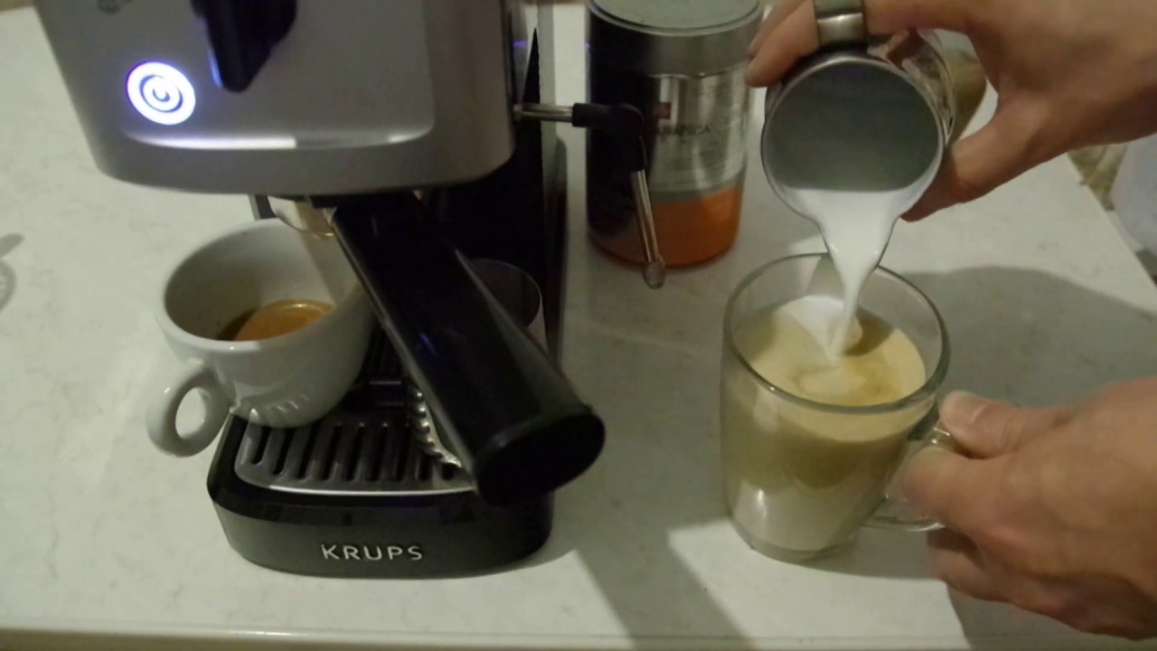 Krups XP 3440 Home Espresso Machine Morning Coffee (Espresso