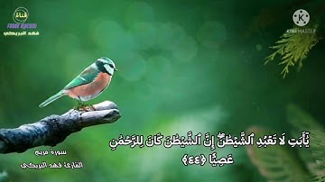 يا أبت إني قد جاءني من العلم ما لم يأتك فاتبعني|سورة مريم| القارئ فهد البريكي