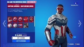 Fortnite Item Shop *NEW* Captain America \& BriteStar Bundle! [ February 18th, 2023 ]