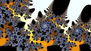 Ultra Fractal 6 - Mandelbrot Set Power 789.789 Zoom (1440p 60FPS)