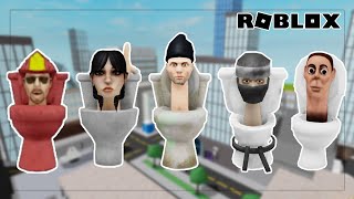 How to Get All 5 New Toilets in Skibi Toilets Morphs - Roblox
