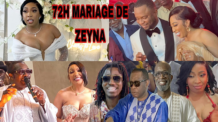 FILM DES 72H DU MARIAGE DE ZEYNA NDOUR & ADAMA BEYE AVEC VIVIANE, YOUSSOU NDOUR, WALLY SECK , CARLOU