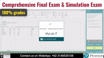 Comprehensive Final Exam | Word Exam | Excel Exam | #simulationexam | #comprehensivefinalexam #exam