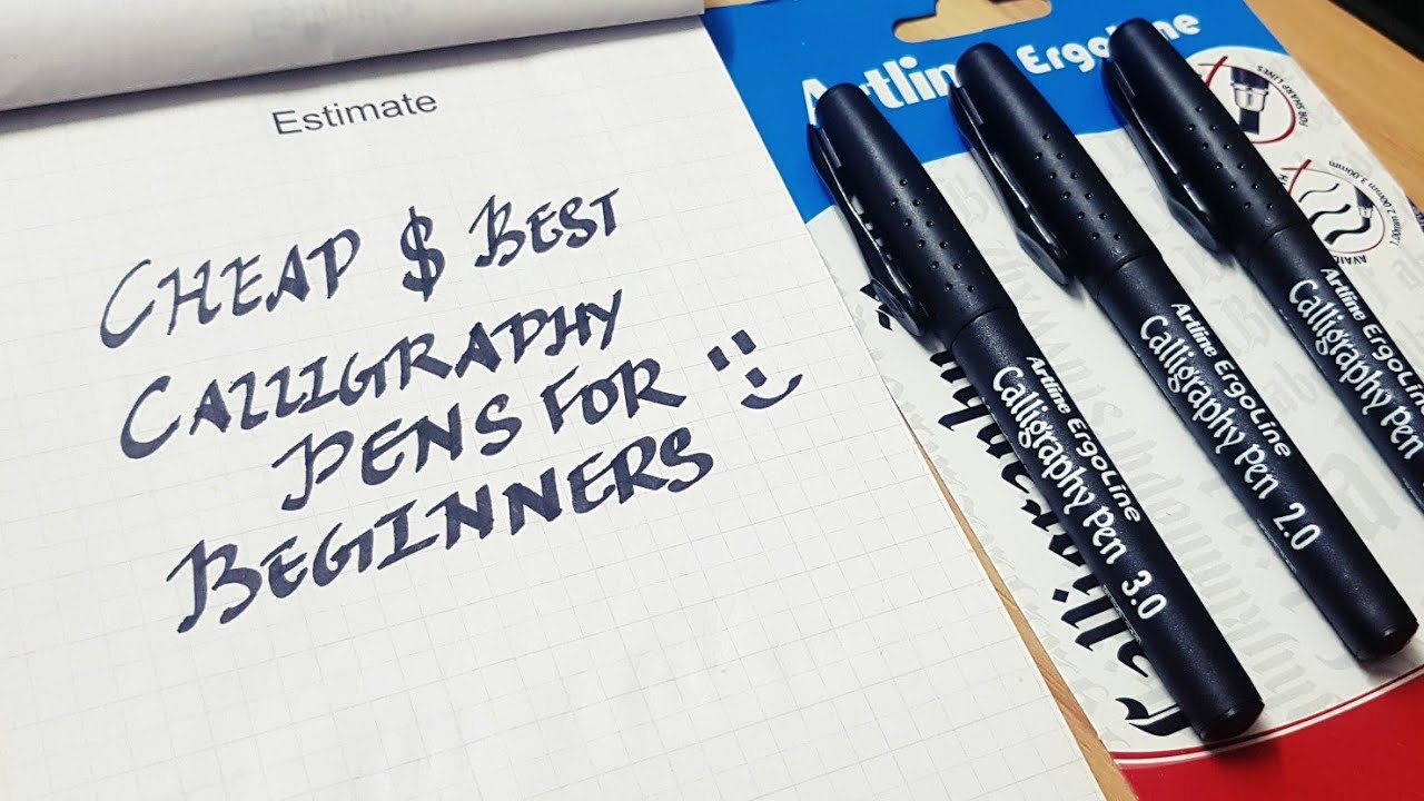 Best calligraphy pens for beginners