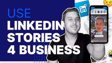 How to use LinkedIn Stories for Business 📲  (7 Marketing Tips!)