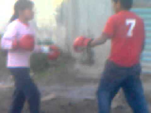 Pelea de la ``Ametralladora vs josesito jr ``