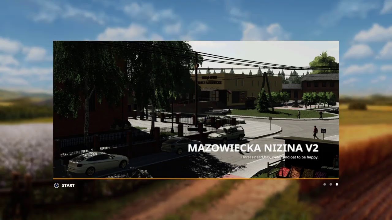 Fs19 mazowiecka nizina v2 setting up & new farm