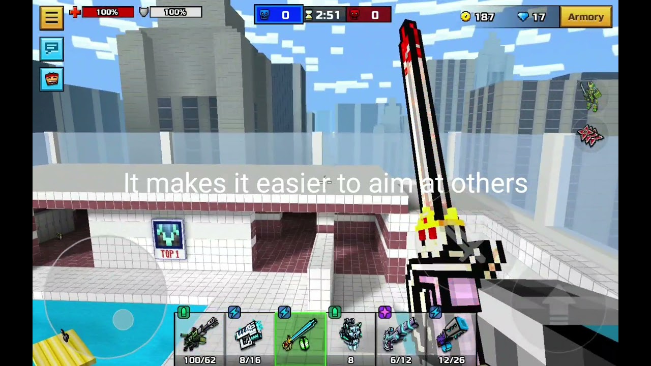 Pixel gun 3d. Mobility nerfed!