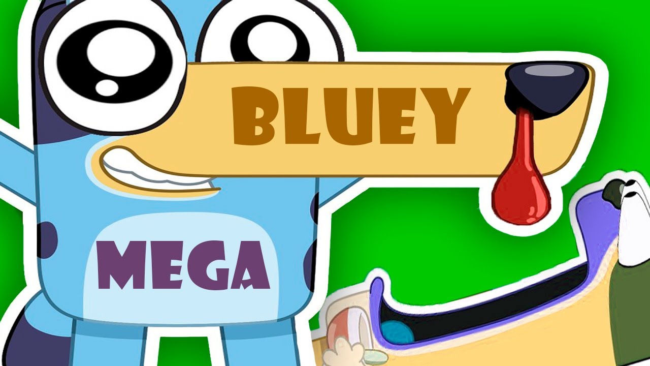 BLUEY MEGA TRY NOT TO LAUGH (SKIBIDI Extra Vibes?)