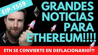 GRANDES NOTICIAS PAR ETHEREUM 2021!!! FECHA PARA EIP-1559!!!! ETH DEFLACIONARIO??!!
