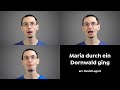 Maria durch ein dornwald ging  a cappella multitrack