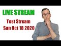 Test Live Stream, OBS Tweaked