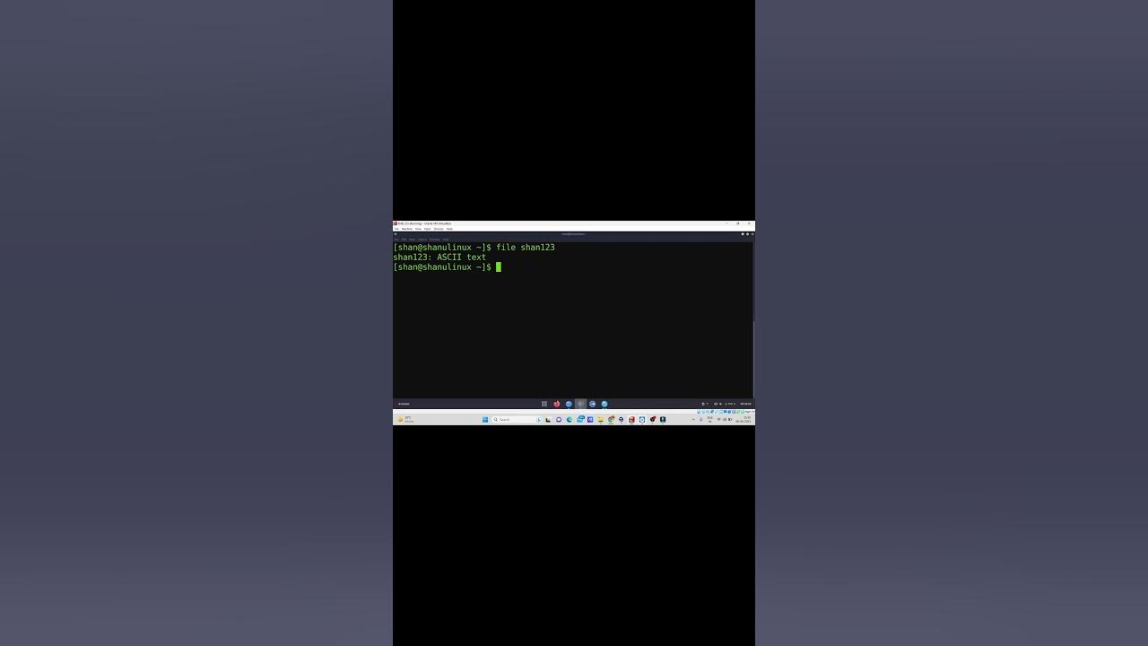 Linux File Command Explained in 1 minute shorts YouTube