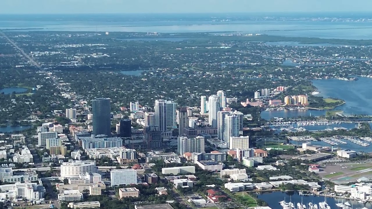 Lake Vista Park to downtown 