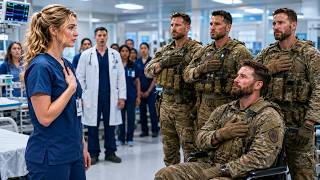 Nobody Knew the Quiet ER Nurse Was a Combat Medic—Until Soldiers Came to Salute Her