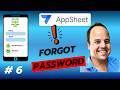 AppSheet Tutorial: Forgot Password with Email Automation