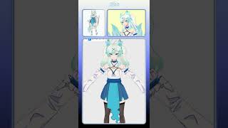 Full Process of how I made this cute Kitsune outfit in VRoid Studio on my channel! #vroid #vtuber