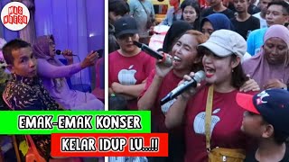 Emak-Emak Ajg!! Deretan Momen NYEBELIN Saat Perform MENYANYI