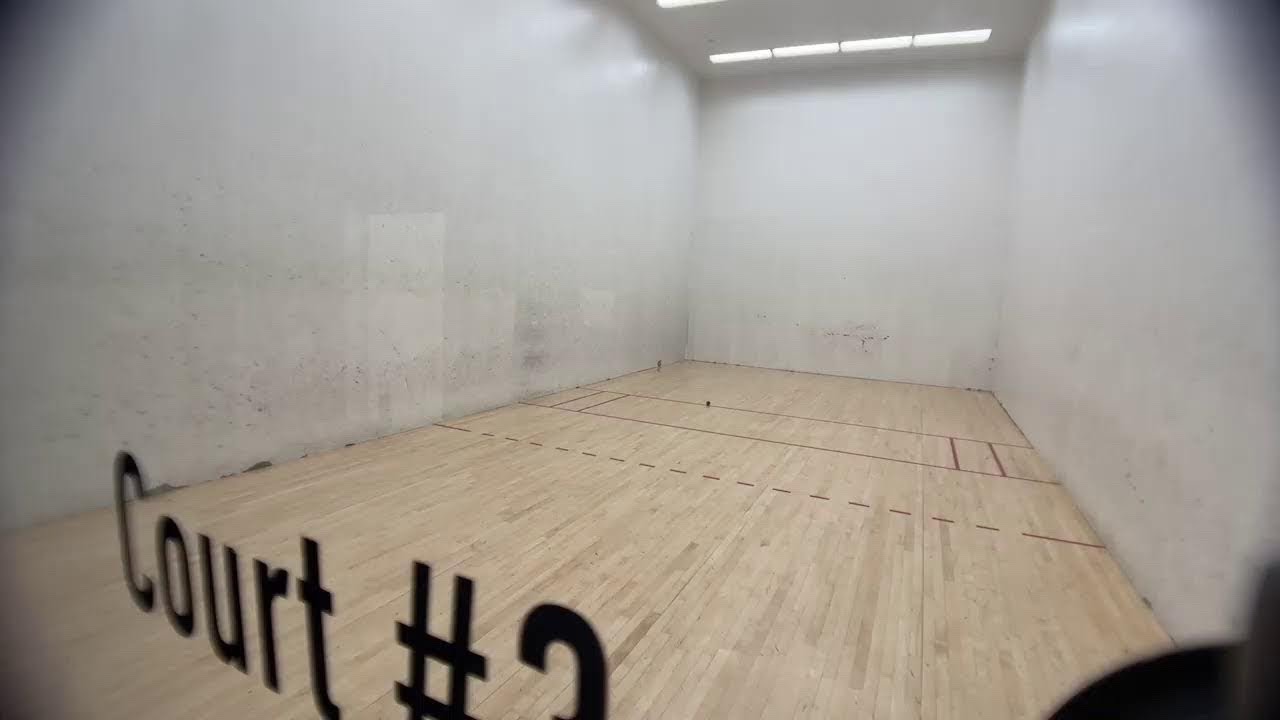 Women's Open Singles, Erica Williams v Carlee Jensen, at the USA Racquetball Nationals at ASU