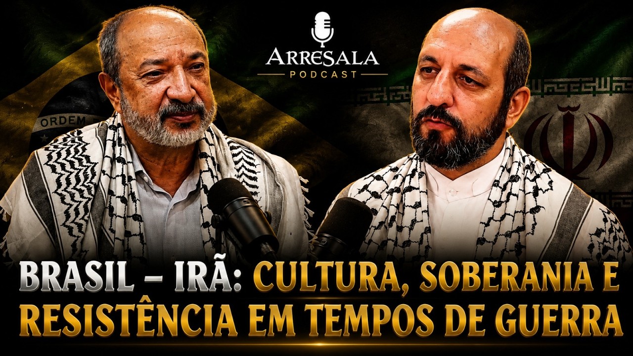 BRASIL & IRÃ: CULTURA E RESISTÊNCIA EM TEMPOS DE GUERRA // ALIREZA MIR JALILI - Arresala Podcast #73