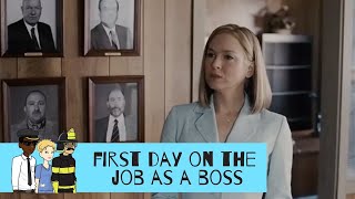 First Day on the Job as a Boss - New in Town, 2009