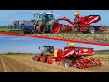 2x new Grimme Prios 440 potato planting | KMWP | Arable farming in the Netherlands