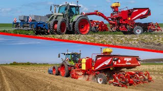 2x new Grimme Prios 440 potato planting | KMWP | Arable farming in the Netherlands