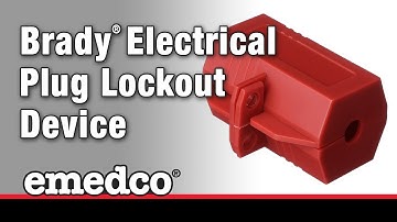 How to Install A Brady Electrical Plug Lockout Device | Emedco Video