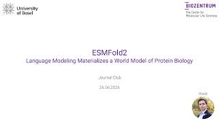 ESMFold2 | 26 June 2026 | Journal Club