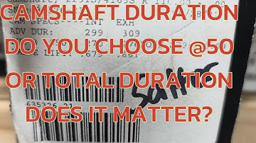 WHAT NUMBERS DO YOU LOOK AT WHEN CHOOSING A CAMSHAFT  IT REALLY MATTERS HAPPY VETRRANS DAY!