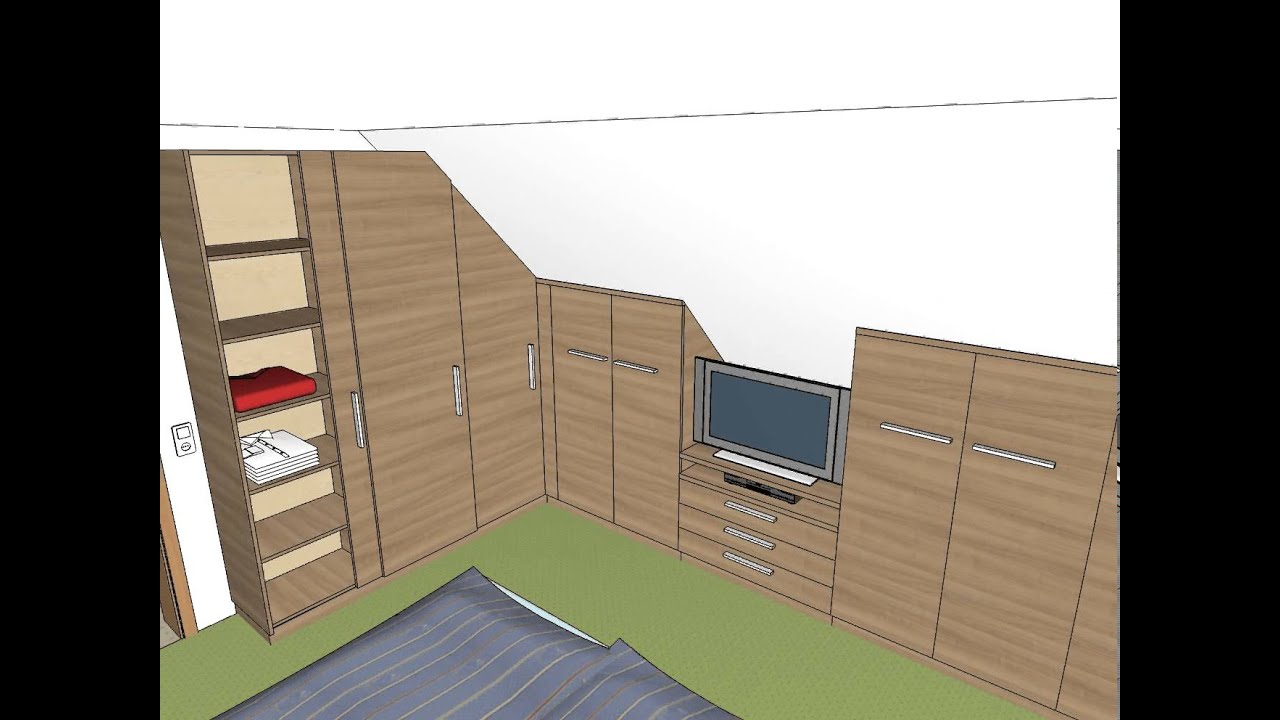Schlafzimmer mit dachschrage – midir
