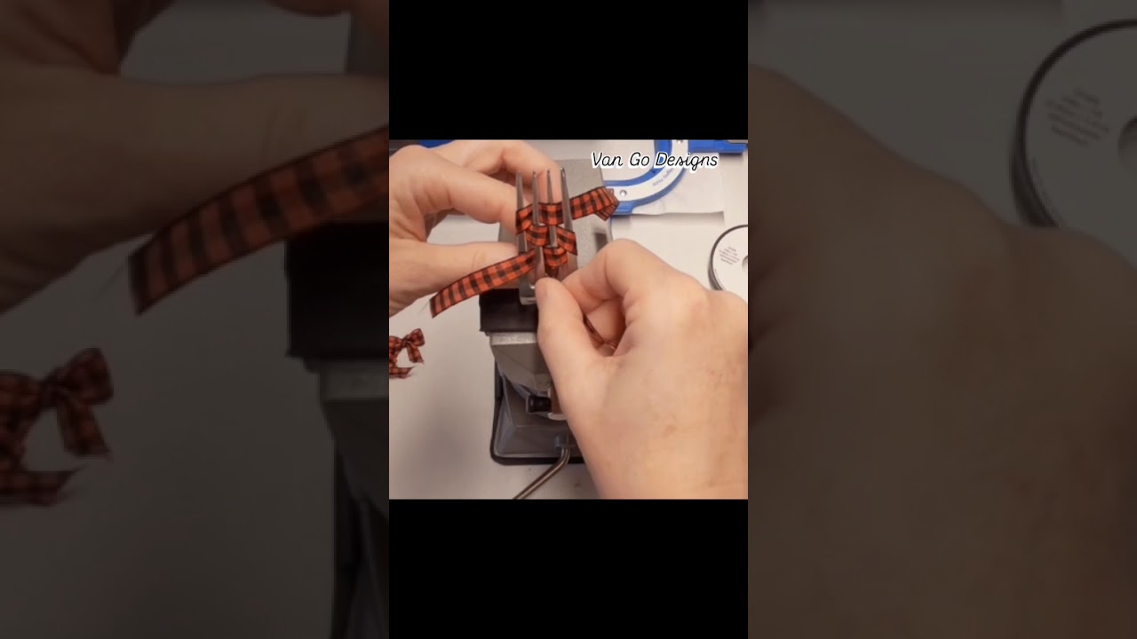 Fork Ribbon Bow Tutorial
