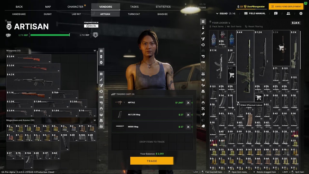 Fat Frogs in Vietnam! Gray Zone! Free Drops!