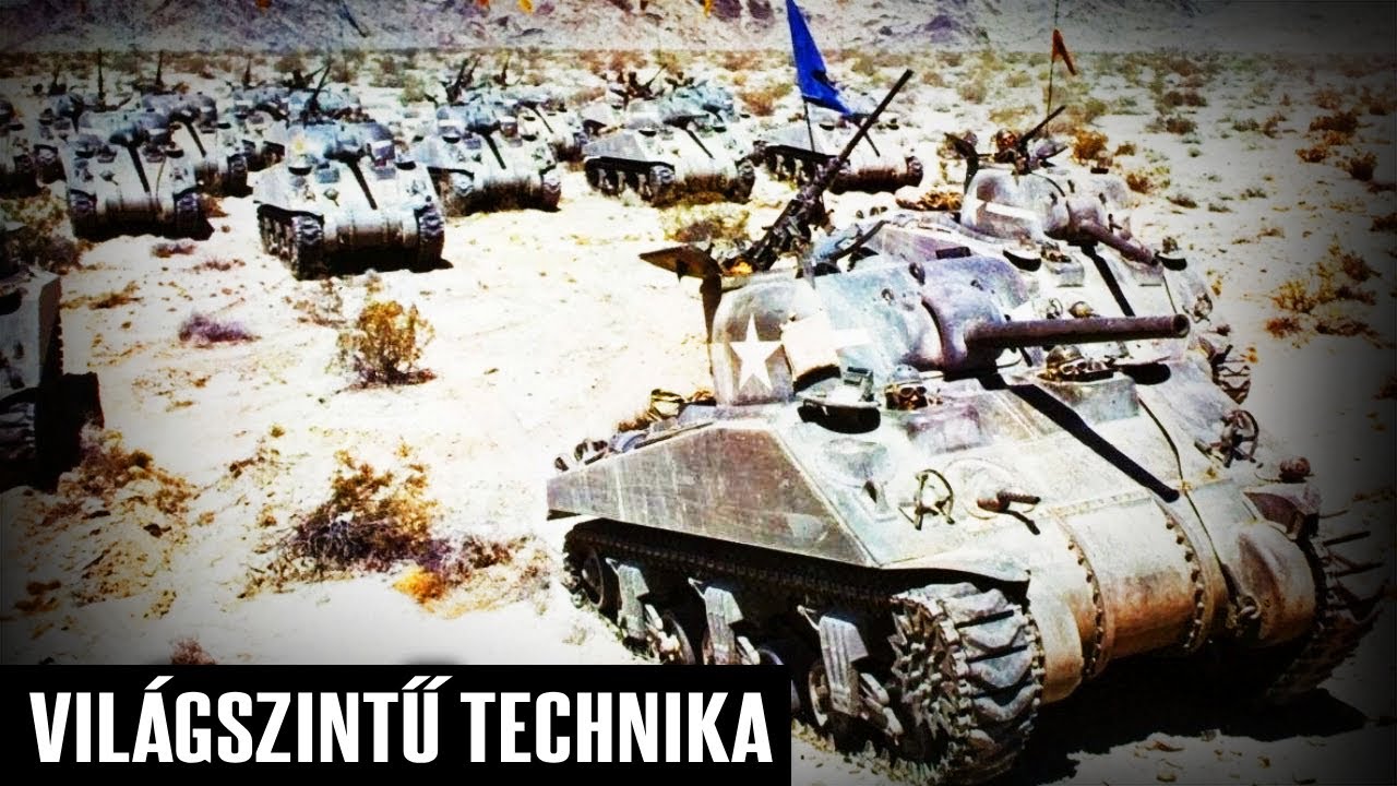 A Sherman rejtett fegyvere, amit a németek sosem sejtettek