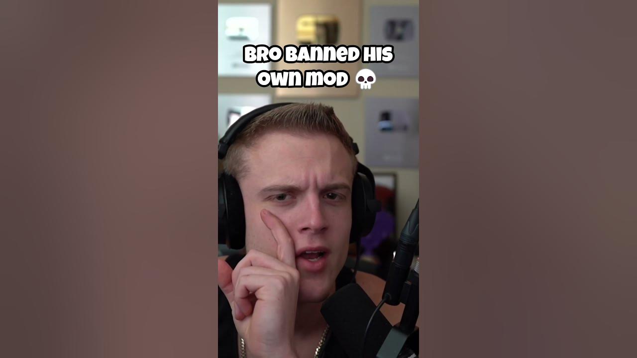 Joe Bartolozzi bans his own mod #twitch Joe Bartolozzi bans his own mod #twitch