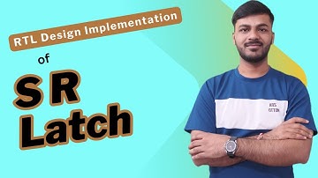 SR Latch using NAND Gate|RTL Design implementation of SR latch using Verilog|Harish Goupale|digital