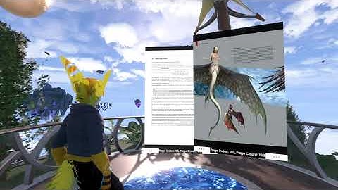 PDF support in Resonite with barebones UI