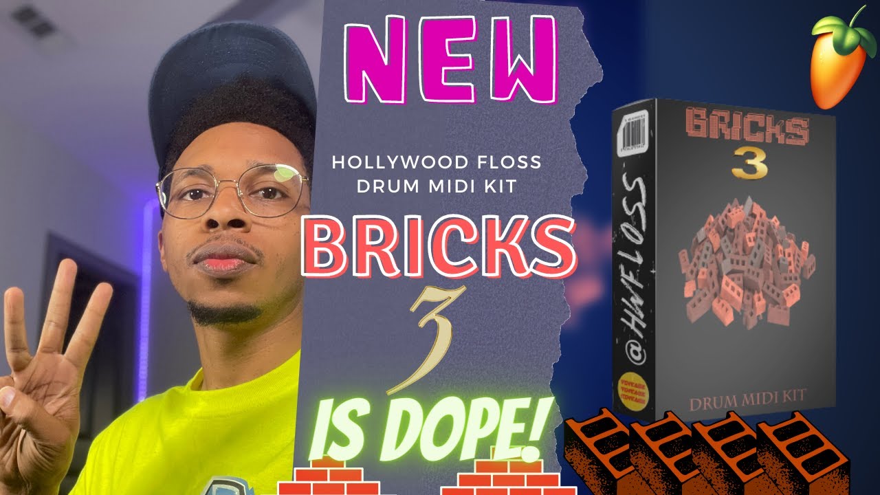 Best Midi Kit | Bricks 3 Trap Drum Midi Kit