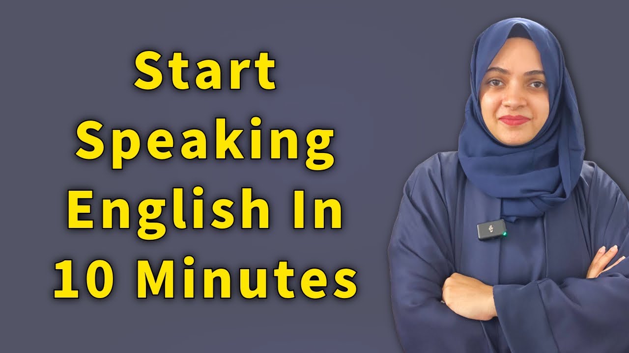 Вы сможете говорить по-английски 10 минут без остановки?