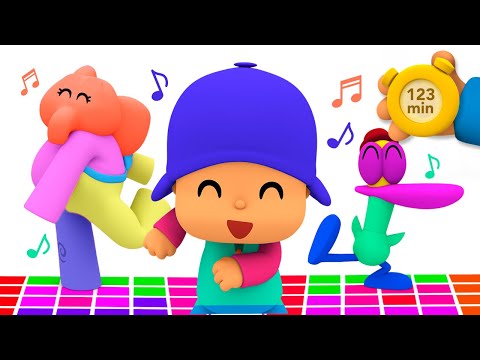 🎨 POCOYO E NINA - Aprendendo as cores [121 minutos]