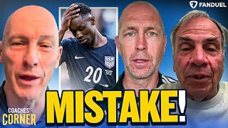 It RUINS the Game! Bradley, Berhalter, & Arena on FIFA Overturning Flo Balogun Red Card