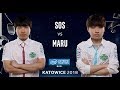 Starcraft II - sOs [P] vs. Maru [T] - Ro12 - IEM Katowice 2018