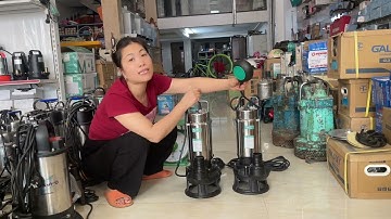 Bơm cắt rác MBY nặng bao nhiêu kg? Chế độ cắt rác?/ 0987389589