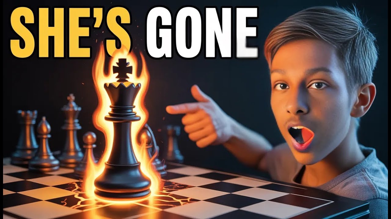 A Simple Opening Trap That Wins the Queen