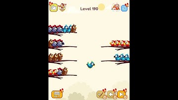 Bird Sort Color Puzzle 190 | Tricky Parrot Sorting Challenge